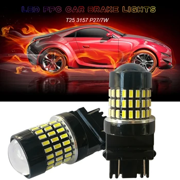 P27/7W 3157 T25 FPC LED Car Light Bulb Luces Para Auto Voiture Interior Accessories Coche Carro Luz For Brake Automotivo Lights
P27/7W 3157 T25 FPC LED Car Light Bulb Luces Para Auto Voiture Interior Accessories Coche Carro Luz For Brake Automotivo Lights
