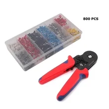 800PCS Crimping Terminals With Crimper Plier Set 0.25-10 Self-adjustable Wire Crimping Tools Wire Crimping Terminals Sets
800PCS Crimping Terminals With Crimper Plier Set 0.25-10 Self-adjustable Wire Crimping Tools Wire Crimping Terminals Sets