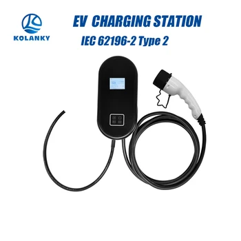EV Car Charger Type 2 Cable Electric Vehicle Charging Station IEC 62196-2 1 Phase Plug EVSE Wallbox Level 2 for Tesla EV Cars
EV Car Charger Type 2 Cable Electric Vehicle Charging Station IEC 62196-2 1 Phase Plug EVSE Wallbox Level 2 for Tesla EV Cars