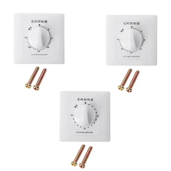 AC Timer Switch 220V Timer Switch Control Pump Timer Mechanical Countdown Control Interruptor 30/60/120 Minutes Best
AC Timer Switch 220V Timer Switch Control Pump Timer Mechanical Countdown Control Interruptor 30/60/120 Minutes Best
