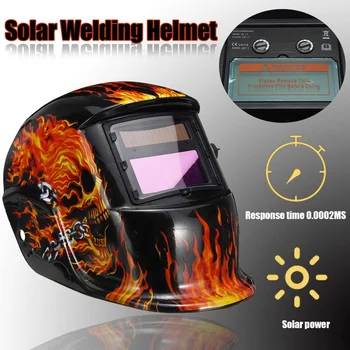 Auto Darkening Welding Helmet Adjustable Range Electric Automatic Welding Mask Protective Welding Lens for Welding Machine
Auto Darkening Welding Helmet Adjustable Range Electric Automatic Welding Mask Protective Welding Lens for Welding Machine