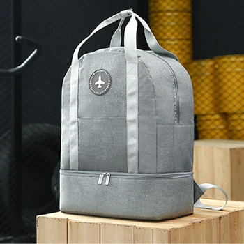 Foldable Swimming Fitness Shoes Compartment Waterproof Oxford Travel Backpack Unisex Dry Wet Separation Hiking Clothes Storage
Foldable Swimming Fitness Shoes Compartment Waterproof Oxford Travel Backpack Unisex Dry Wet Separation Hiking Clothes Storage