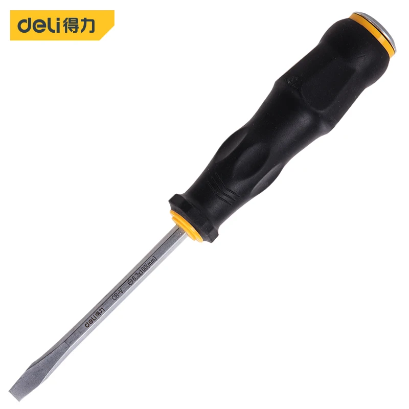 Deli Slotted rubber plastic handle through core screwdriver Snap Ring Hand Wire stripper Nippers Multipurpose kit multi-function
Deli Slotted rubber plastic handle through core screwdriver Snap Ring Hand Wire stripper Nippers Multipurpose kit multi-function