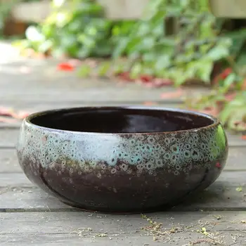 1 PC Plants Pot Decorative Creative Round Durable Ceramic Large-caliber Pot Gardening Pot Flower Pot for Home Decor Office
1 PC Plants Pot Decorative Creative Round Durable Ceramic Large-caliber Pot Gardening Pot Flower Pot for Home Decor Office