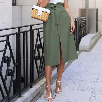 2019 Women's Plaid Skirts Ladies Long Maxi High Waist Skirts Fashion Summer Pleated Beach Skirt Females New Clthing Hot Selling
2019 Women's Plaid Skirts Ladies Long Maxi High Waist Skirts Fashion Summer Pleated Beach Skirt Females New Clthing Hot Selling