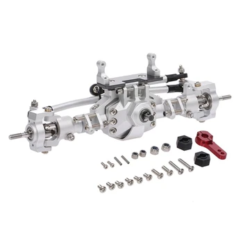 Alloy RC Bridge Axle RC Spare Parts for Axial SCX10 II 90046 90047 RC Crawler Truck,Silver Front Axle
Alloy RC Bridge Axle RC Spare Parts for Axial SCX10 II 90046 90047 RC Crawler Truck,Silver Front Axle