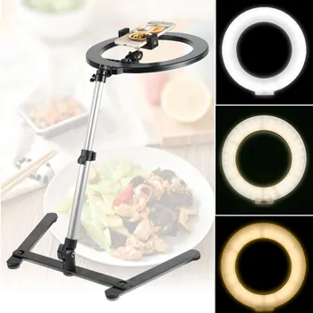 Professional Ring Lamp Photo Studio Background LED Ring Light with Tripod Photography Lighting Makeup Ringlight for Youtube VK 
Professional Ring Lamp Photo Studio Background LED Ring Light with Tripod Photography Lighting Makeup Ringlight for Youtube VK