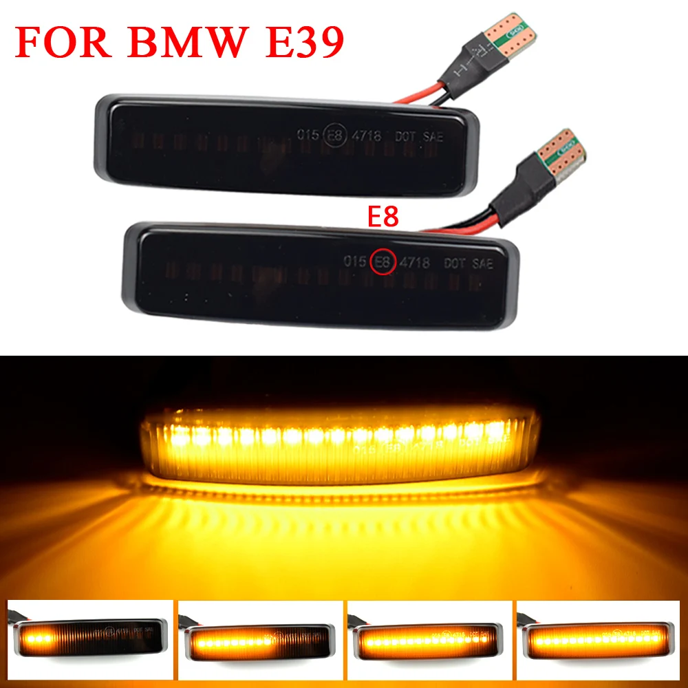 Dynamic Led Side Marker Turn Signal Light Sequential Blinker Lamp For BMW 5 Series E39 1995-2003 M5 1998-2003 Auto Accessories
Dynamic Led Side Marker Turn Signal Light Sequential Blinker Lamp For BMW 5 Series E39 1995-2003 M5 1998-2003 Auto Accessories