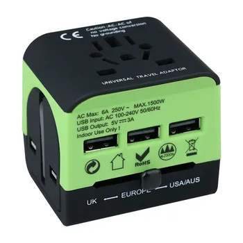 International Plug Adaptor Universal Sockests EU UK US AU Travel Power Adapter wall Electrical Charger Converter KY50
International Plug Adaptor Universal Sockests EU UK US AU Travel Power Adapter wall Electrical Charger Converter KY50