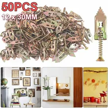 50Pcs Self Drilling Drywall Anchors Carbon Steel Wall Anchor Tapping Screws Kit No Damage Hang Objects Fasteners Hand Tool
50Pcs Self Drilling Drywall Anchors Carbon Steel Wall Anchor Tapping Screws Kit No Damage Hang Objects Fasteners Hand Tool