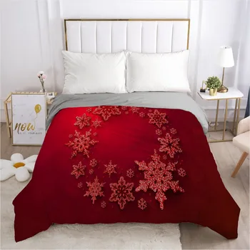 3D Xmas Duvet Cover Christmas Quilt Covers Red Comforter Case Star Beding Bag 140x200cm King Queen Double Single Size Bed Linen
3D Xmas Duvet Cover Christmas Quilt Covers Red Comforter Case Star Beding Bag 140x200cm King Queen Double Single Size Bed Linen