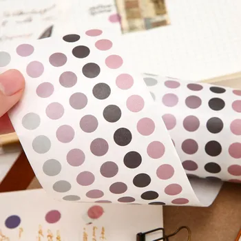 Cute Kawaii Solid Dot Stickers Paper Adhesive Sticker Washi Tape for Adults DIY Scrapbooking Albums School Stationery Supplies
Cute Kawaii Solid Dot Stickers Paper Adhesive Sticker Washi Tape for Adults DIY Scrapbooking Albums School Stationery Supplies