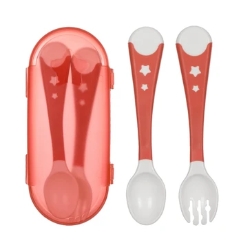 2Pcs Bendable Baby Spoon Fork Cutlery For Children Appliances Learning Tableware Dinnerware Utensils Suit Cooking Utensils Bebe
2Pcs Bendable Baby Spoon Fork Cutlery For Children Appliances Learning Tableware Dinnerware Utensils Suit Cooking Utensils Bebe