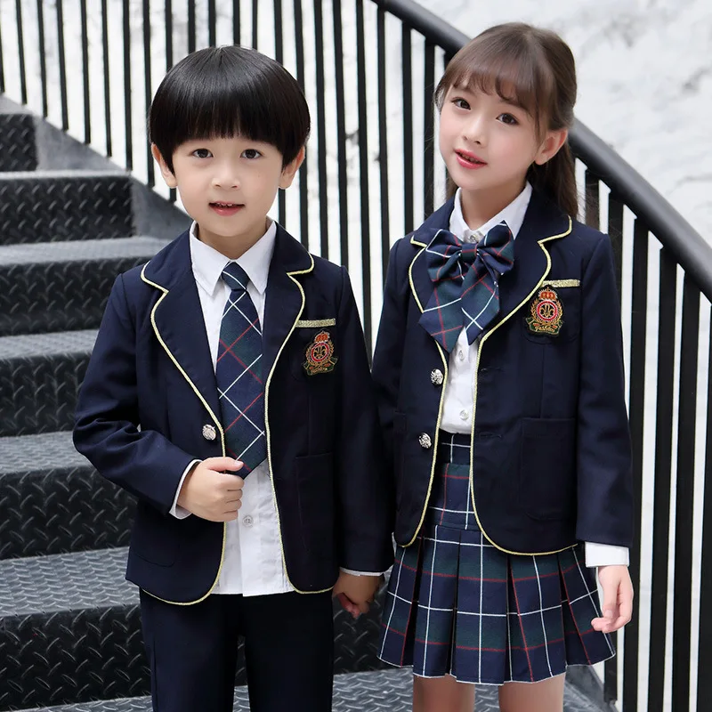 Kindergarten Kindergarten Suit Spring And Autumn Three-piece Set British Style Children Primary School STUDENT'S Business Attire
Kindergarten Kindergarten Suit Spring And Autumn Three-piece Set British Style Children Primary School STUDENT'S Business Attire
