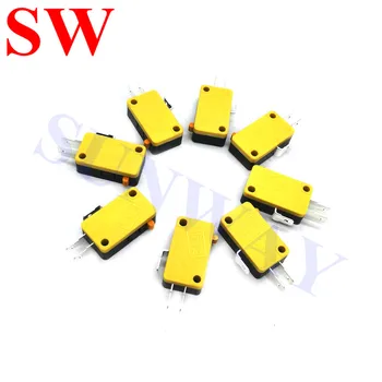 20pcs/lot 3 Pin YELLOW Microswitch for Arcade Push Button HAPP Type Standard Arcade Parts/4.8mm Terminal Microswitch Kits
20pcs/lot 3 Pin YELLOW Microswitch for Arcade Push Button HAPP Type Standard Arcade Parts/4.8mm Terminal Microswitch Kits
