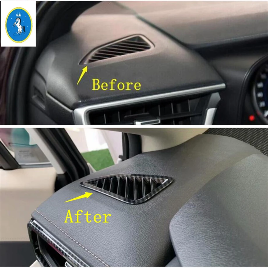 Yimaautotrims Auto Accessory Front Dashboard Air Conditioning AC Outlet Vent Cover Trim Fit For Toyota Corolla 2019 2020 ABS
Yimaautotrims Auto Accessory Front Dashboard Air Conditioning AC Outlet Vent Cover Trim Fit For Toyota Corolla 2019 2020 ABS