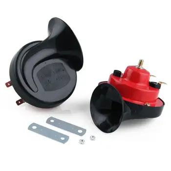 12V Loud Universal Car Auto Truck Electric Vehicle Horn Snail Horn Air Horn Sound Level 135dB AH011 
12V Loud Universal Car Auto Truck Electric Vehicle Horn Snail Horn Air Horn Sound Level 135dB AH011