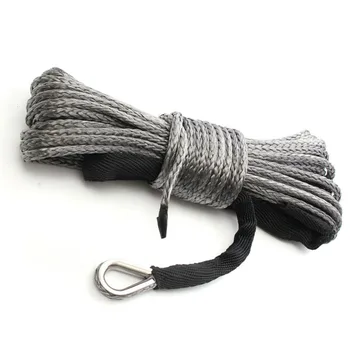 Light weight Winch Rope UTV Cord With Sheath Gray Motorcycles Equipment Tool Synthetic
Light weight Winch Rope UTV Cord With Sheath Gray Motorcycles Equipment Tool Synthetic