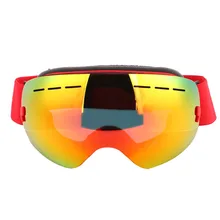 Professional Outdoor Sports Protection Anti-fog Snowboard Skate Skiing Glasses Goggles (Red) 
Professional Outdoor Sports Protection Anti-fog Snowboard Skate Skiing Glasses Goggles (Red)