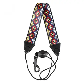 Black Edged Diamond Pattern Polyester Saxophone Neck Strap Colorful Shoulder Strap for Alto Saxophone / Soprano Saxophone
Black Edged Diamond Pattern Polyester Saxophone Neck Strap Colorful Shoulder Strap for Alto Saxophone / Soprano Saxophone