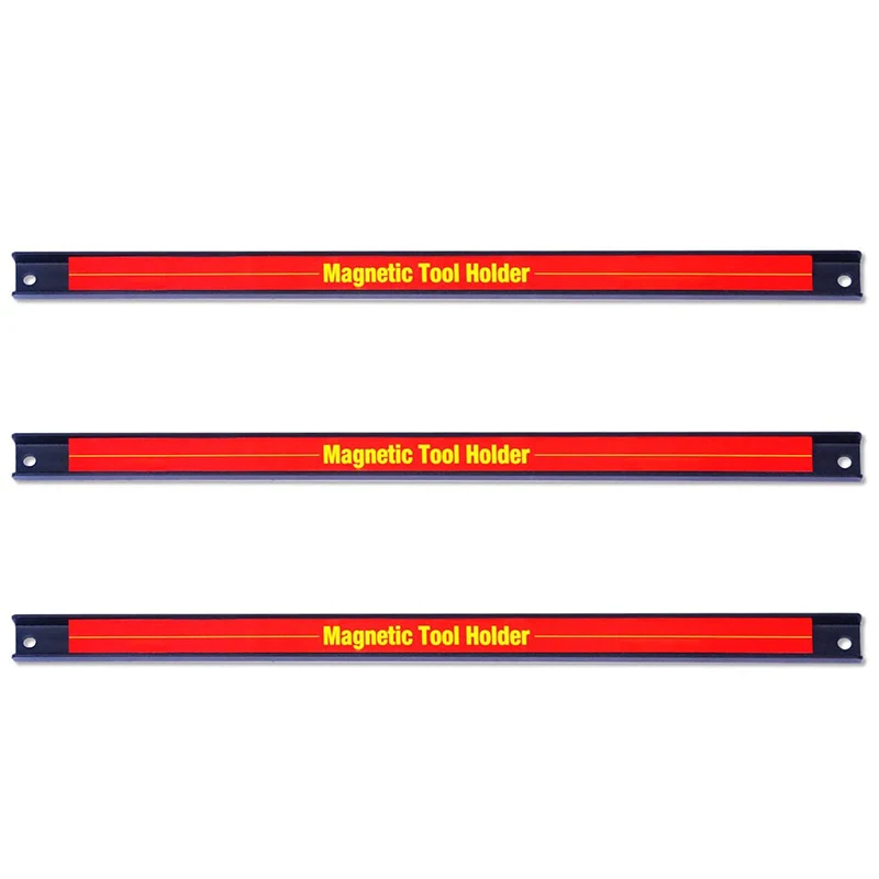 3 Pieces (18 inch) 45cm netic Tool Holder Rod, Space Saving and Sturdy Storage Rack with Wall Mounting Screws
3 Pieces (18 inch) 45cm netic Tool Holder Rod, Space Saving and Sturdy Storage Rack with Wall Mounting Screws