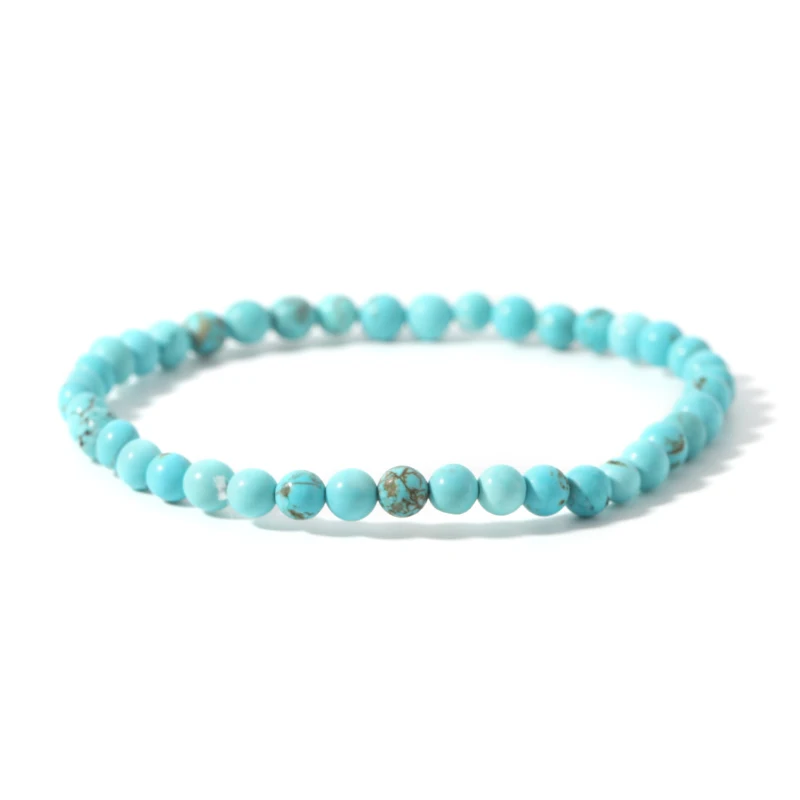 4MM MiniTurquoise Howlite Bracele Energy Bracelets Tiny Bracelet Natural Stone Statement Bracelet Charm Beaded Couples Bracelets
4MM MiniTurquoise Howlite Bracele Energy Bracelets Tiny Bracelet Natural Stone Statement Bracelet Charm Beaded Couples Bracelets