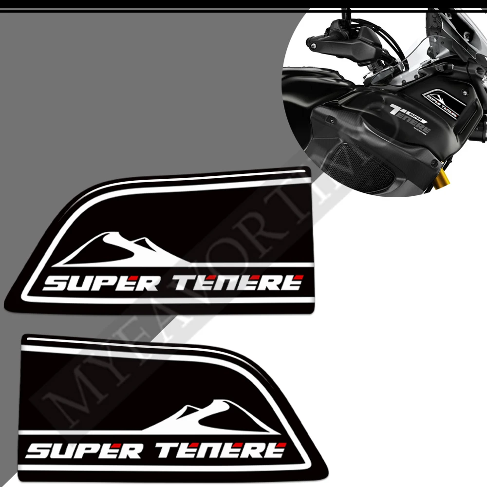 

For YAMAHA SUPER TENERE 1200 XT DX Z XT1200ZE XT1200Z Kit Trunk Luggage Cases Tank Pad Protector Stickers Decal 2019 2020 2021