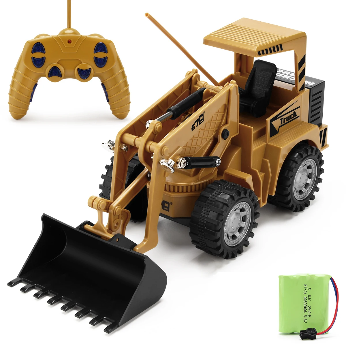 Remote Control Construction Toy RC Bulldozer 1/24 Front Loader RC Tractor Vehicles Pretend Construction Playset Toys
Remote Control Construction Toy RC Bulldozer 1/24 Front Loader RC Tractor Vehicles Pretend Construction Playset Toys