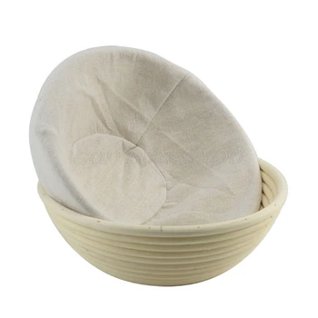 Fermentation Rattan Basket Baking Utensils Round Bread Basket Cloth Cover Home Kitchen Bakery Housewife Baker Torrefaction Tool
Fermentation Rattan Basket Baking Utensils Round Bread Basket Cloth Cover Home Kitchen Bakery Housewife Baker Torrefaction Tool