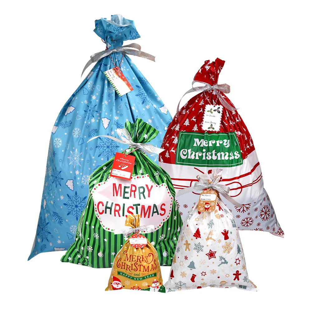 30pcs durable christmas gift packaging candy bag