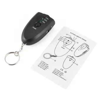 Led Digital Breath Alcohol Tester Analyzer Breathalyser Test Detector Alcohol Breath Analyzer Tester Test Flashlight Keychain
Led Digital Breath Alcohol Tester Analyzer Breathalyser Test Detector Alcohol Breath Analyzer Tester Test Flashlight Keychain