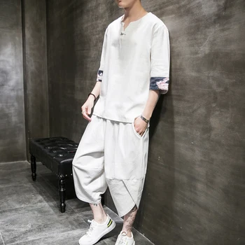 Sinicism Store Patchwork Summer Loose Tracksuit Men 2020 Mens Shorts Suit Sets Male Fashion Chinese Style 2 Piece Sets Clothes 
Sinicism Store Patchwork Summer Loose Tracksuit Men 2020 Mens Shorts Suit Sets Male Fashion Chinese Style 2 Piece Sets Clothes