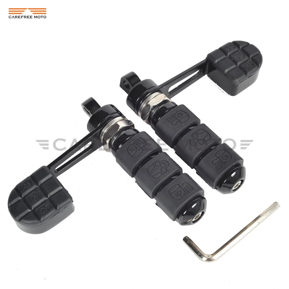 2 Pcs Aluminum Motorcycle Anti-Vibe Foot Pegs Moto Foot Heel Rest Case for Harley DYNA FXDF FAT BOB FXDC FXDX Softail
2 Pcs Aluminum Motorcycle Anti-Vibe Foot Pegs Moto Foot Heel Rest Case for Harley DYNA FXDF FAT BOB FXDC FXDX Softail