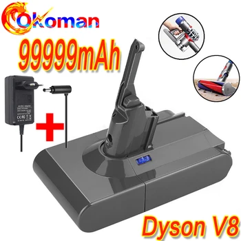 99999mAh 21.6V Battery For Dyson for V8 Absolute /Fluffy/Animal/ Li-ion Vacuum Cleaner rechargeable Battery+charger
99999mAh 21.6V Battery For Dyson for V8 Absolute /Fluffy/Animal/ Li-ion Vacuum Cleaner rechargeable Battery+charger