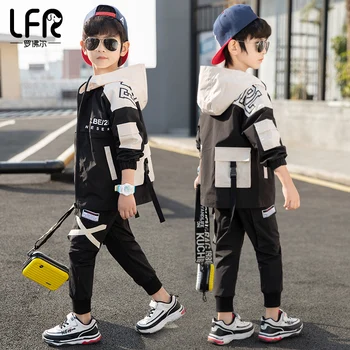 Kids Boys Clothes 2020 Spring Autumn Kids Clothes Hooded+Pant Outfit Children Clothing Suit For Boys Clothing Sets 4 7 9 13 Year
Kids Boys Clothes 2020 Spring Autumn Kids Clothes Hooded+Pant Outfit Children Clothing Suit For Boys Clothing Sets 4 7 9 13 Year