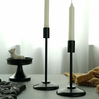 Desktop Decor Nordic Style Retro Iron Candlestick Ornament Living Room Tabletop Craft Candle Holde Home Decoration Accessories
Desktop Decor Nordic Style Retro Iron Candlestick Ornament Living Room Tabletop Craft Candle Holde Home Decoration Accessories