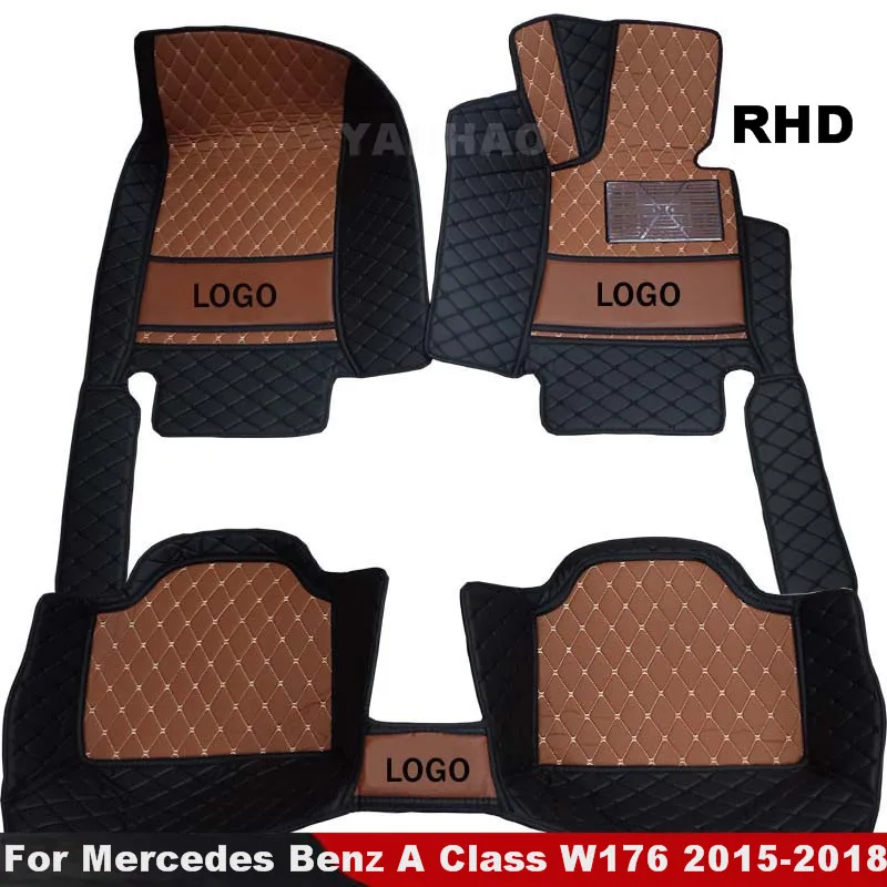 RHD Leather Carpets Rugs For Mercedes Benz A Class W176 2018 2017 2016 2015 Car Floor Mats Foot Pads Custom Accessories Interior
RHD Leather Carpets Rugs For Mercedes Benz A Class W176 2018 2017 2016 2015 Car Floor Mats Foot Pads Custom Accessories Interior
