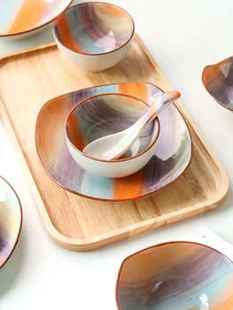 Japanese Creative Tableware Dish Western Food Steak Fish Pan Noodles Soup Bowl Household Ceramic Dinner тарелка детская салатник
Japanese Creative Tableware Dish Western Food Steak Fish Pan Noodles Soup Bowl Household Ceramic Dinner тарелка детская салатник