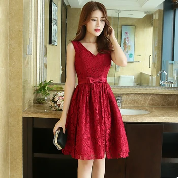 Burgundy V-Neck Party Dress Women Bride Cheongsam Sleeveless Wedding Qipao Elegant Short Dresses Luxury Gown Vestido XS-XXXL
Burgundy V-Neck Party Dress Women Bride Cheongsam Sleeveless Wedding Qipao Elegant Short Dresses Luxury Gown Vestido XS-XXXL