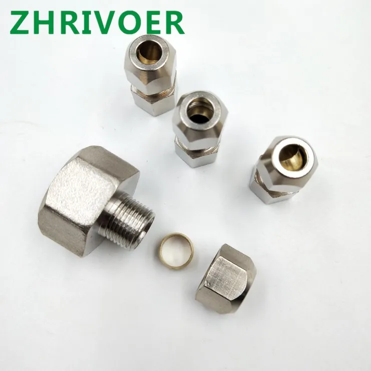 1 pcs Ferrule Ring Lock oil Tube Compression Ferrule Tube Compression Fitting Connector Female Thread
1 pcs Ferrule Ring Lock oil Tube Compression Ferrule Tube Compression Fitting Connector Female Thread