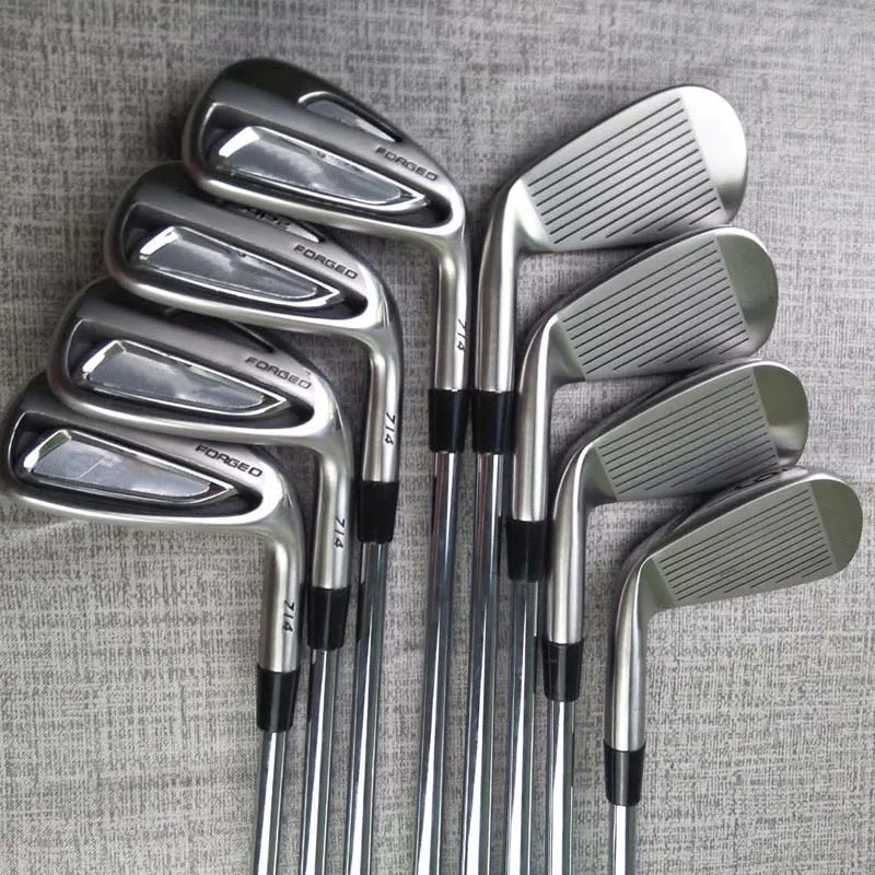 A Golf clubs P2 714 irons set 3-9P Golf irons Forged irons graphite and Steel Shafts R or S Golf shaft Free shipping
A Golf clubs P2 714 irons set 3-9P Golf irons Forged irons graphite and Steel Shafts R or S Golf shaft Free shipping