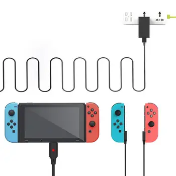 3-IN-1 Data Cable Multi-Purpose Host / Controller Charging Cable Power Adapter with LED indicator Lights for Nintendo Switch Pro
3-IN-1 Data Cable Multi-Purpose Host / Controller Charging Cable Power Adapter with LED indicator Lights for Nintendo Switch Pro
