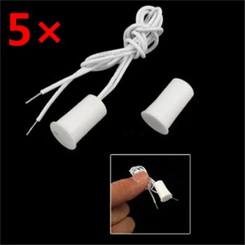5Pcs Wired Door Window Sensor Recessed Magnetic Contacts Security Reed Switch Alarm For Home Security Alarm White Hot Sale
5Pcs Wired Door Window Sensor Recessed Magnetic Contacts Security Reed Switch Alarm For Home Security Alarm White Hot Sale
