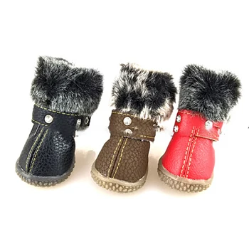 Fashionable Pet Snow Boots Diamond Set Pet Winter Shoes Warm Non-slip Waterproof Teddy Dog Shoes Black Brown Red Rain Boots Prot
Fashionable Pet Snow Boots Diamond Set Pet Winter Shoes Warm Non-slip Waterproof Teddy Dog Shoes Black Brown Red Rain Boots Prot