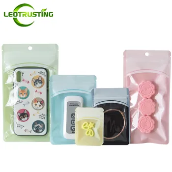 Leotrusting 100pcs/pack Clear Front Plastic Zipper Bag Flat Bottom Translucent Biscuit Snack Small Gifts Jewelry Packaging Bags
Leotrusting 100pcs/pack Clear Front Plastic Zipper Bag Flat Bottom Translucent Biscuit Snack Small Gifts Jewelry Packaging Bags