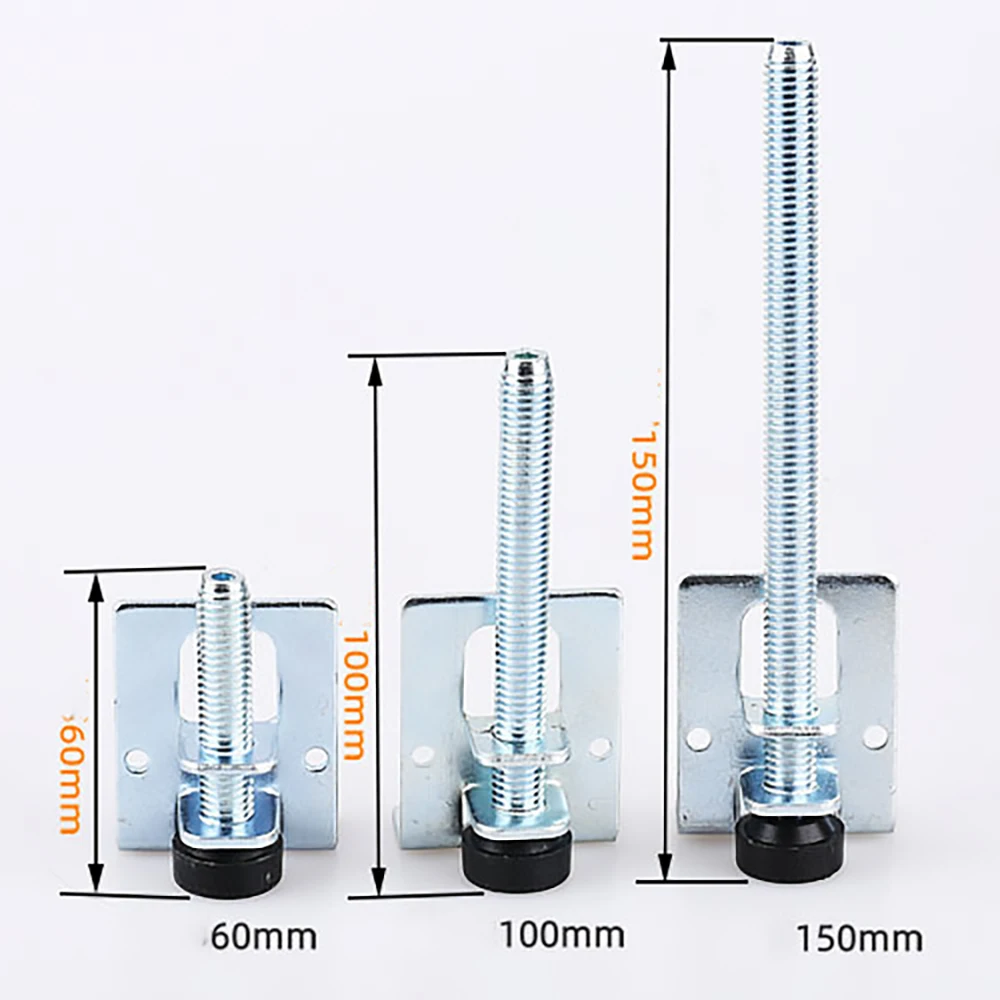 4 шт. ножки стола 60/100/150 мм металлические нивелирующие винтовая мебель