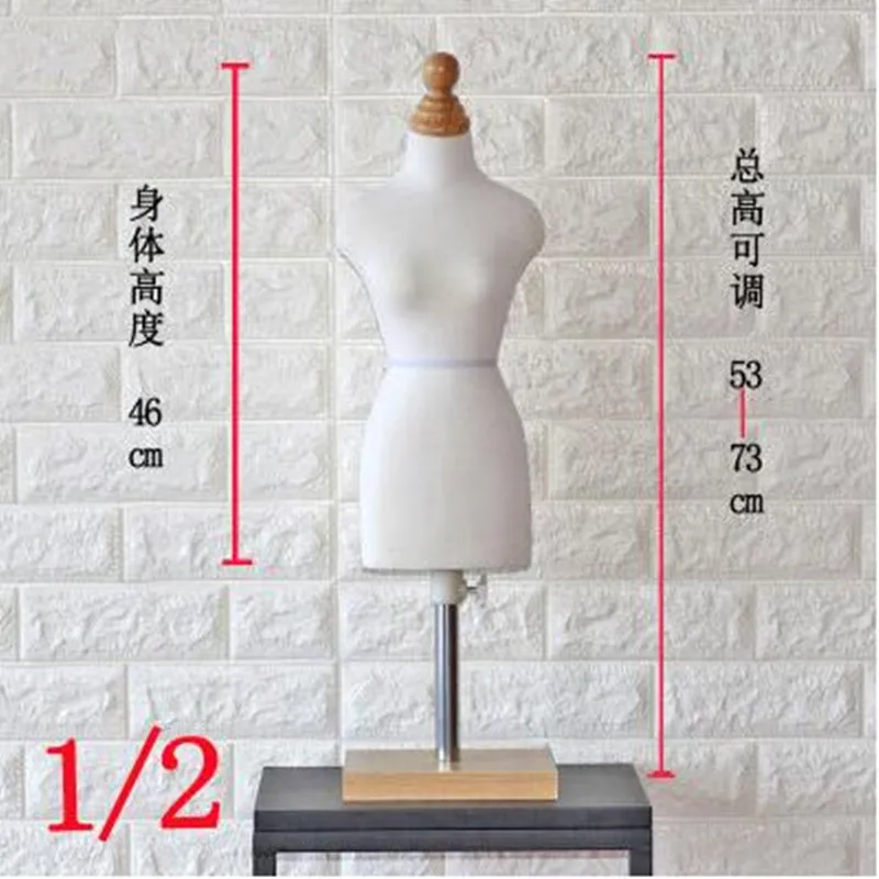 1/2 FEMALE woman body mannequin sewing for female clothes,busto dresses form stand1:2 scale Jersey bust can pin 1pc C760
1/2 FEMALE woman body mannequin sewing for female clothes,busto dresses form stand1:2 scale Jersey bust can pin 1pc C760