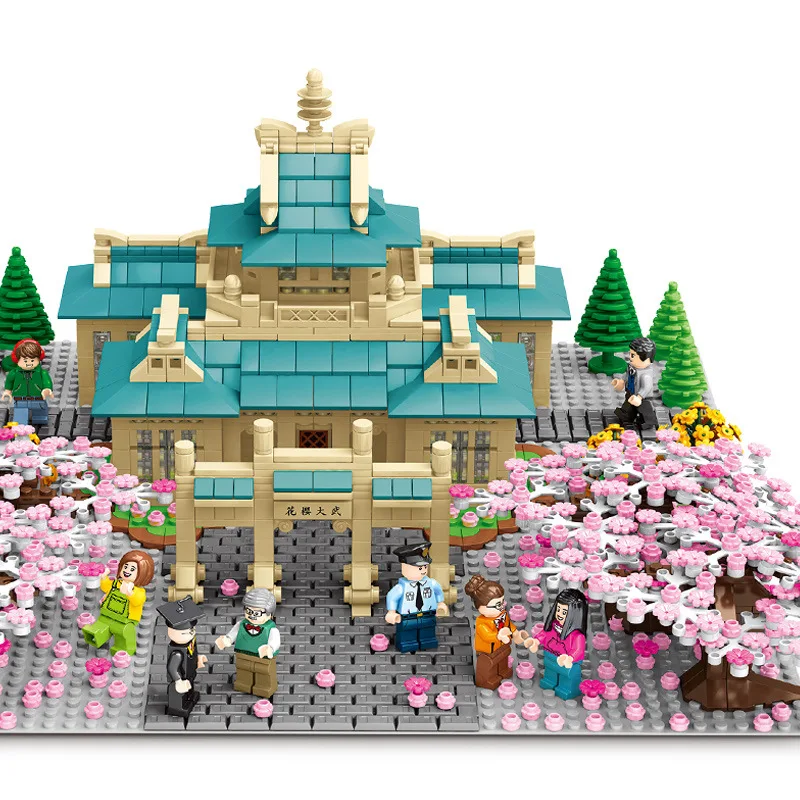 Toys For Children City Street Scene Wuda Cherry Tree Model Kit Girls Educational Assembled Building Blocks Bricks Kids Gifts R64
Toys For Children City Street Scene Wuda Cherry Tree Model Kit Girls Educational Assembled Building Blocks Bricks Kids Gifts R64