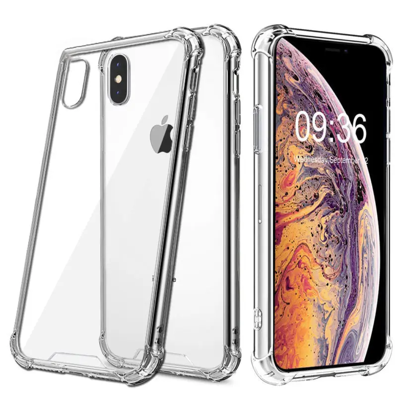 Luxury Transparent Silicone Case For iPhone X 7 8 6 6S Plus XR XS MAX TPU Soft Clear Phone Shell For iphone 11 2019 Back Cover
Luxury Transparent Silicone Case For iPhone X 7 8 6 6S Plus XR XS MAX TPU Soft Clear Phone Shell For iphone 11 2019 Back Cover