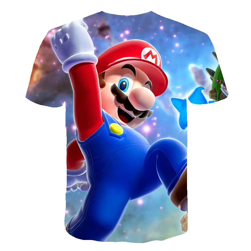 Unisex Mario Cartoon T-Shirts